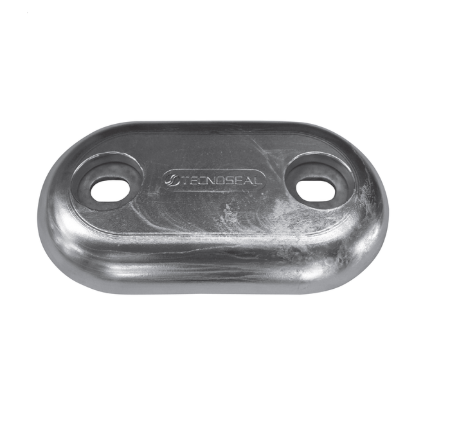 Piastra ovale con inserto
