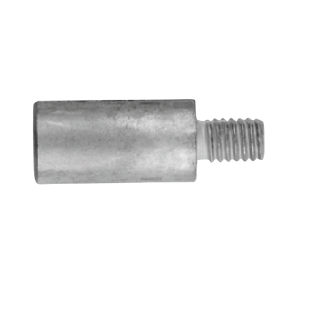 Cummins pencil anode for heat exchangers