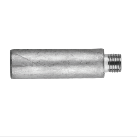 Cummins pencil anode for heat exchangers