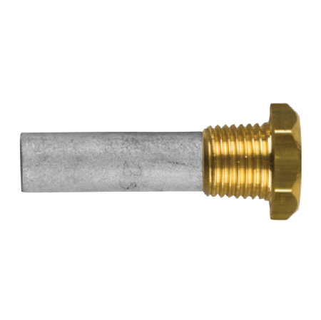 Yanmar pencil anode for engine cooler